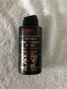 Bath & Body Works Mens Shop Nocturnal Rose mist